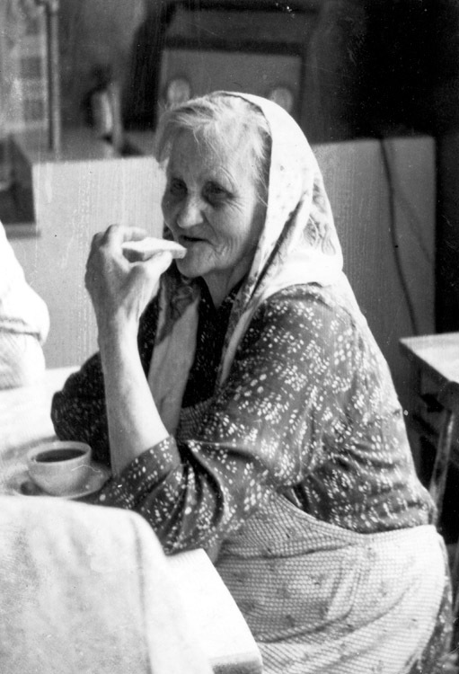 Linda Eliasdotter, 1873 - 1972  gift Johansson.