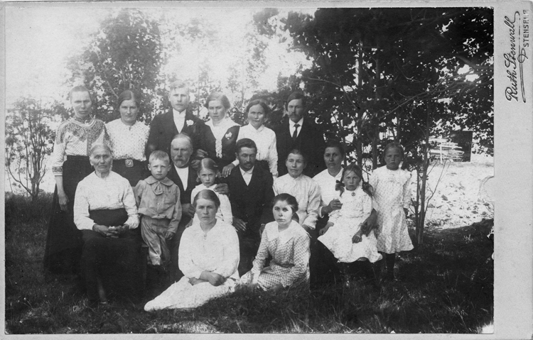 Halvar Lidfalks bröllop, 1921-07-21