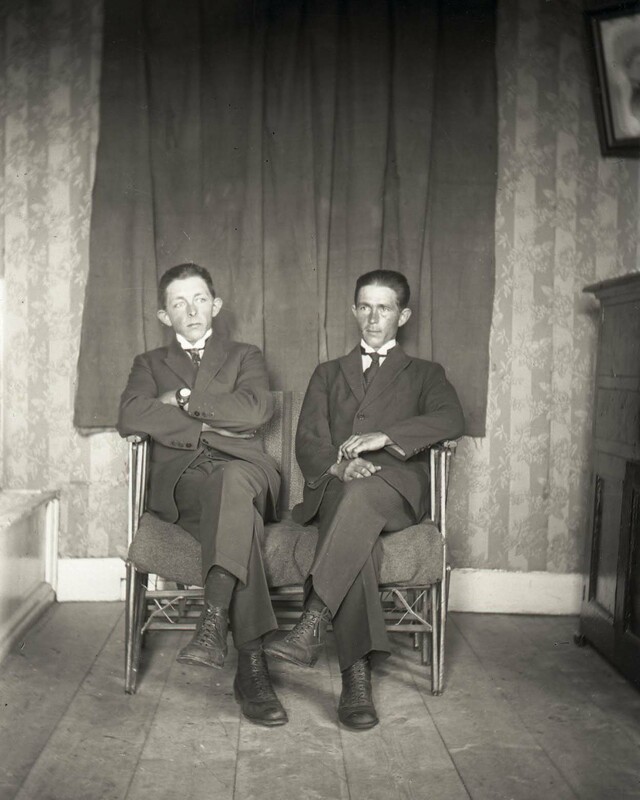 Bröderna Henfrid Andersson 1904-1980 och Hugo W...