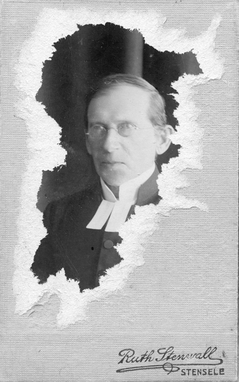 Kyrkoherde Fredrik Laestatius, 1848 - 1927.