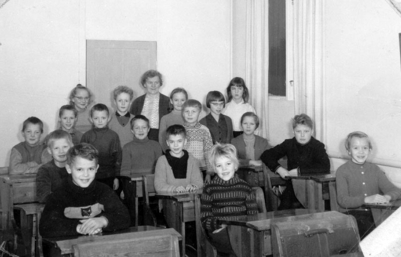 Klass 3-4. 1959-1960 Skarvsjöby
