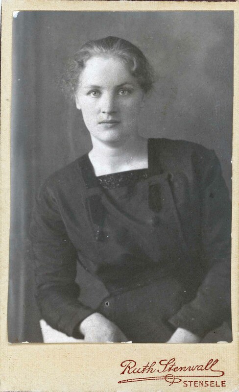 Barnmorskan Fanny Stenvall 1899 - 1980