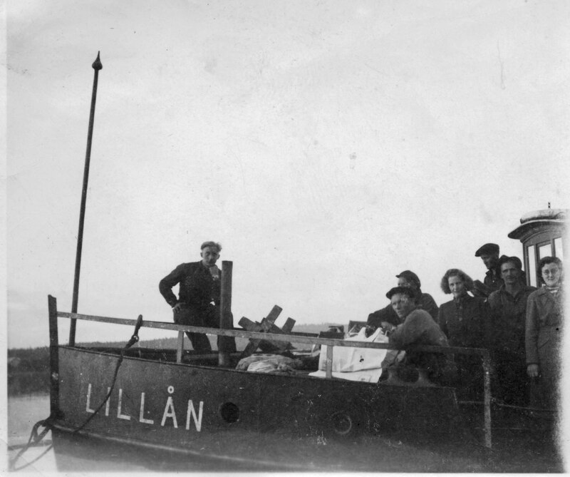 1925  kan man se den första bogserbåten på Stor...