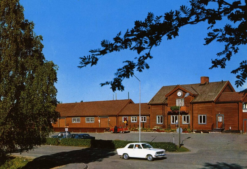 SJ-bebyggelsen i Storuman uppfördes under 1920-...