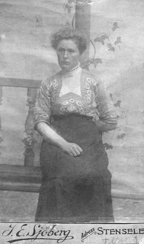 Maria Granström född Borgström 1879 - 