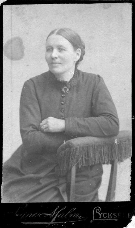 Kristina Elisabeth Norman 1831 - 1904.