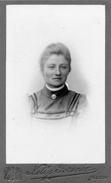 Nanny Kristina Persdotter 1875 - 1945 gift Berg...