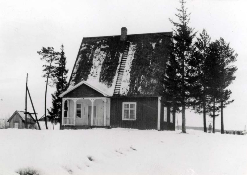 Viktor och Anna Holmners hus i Gunnarn