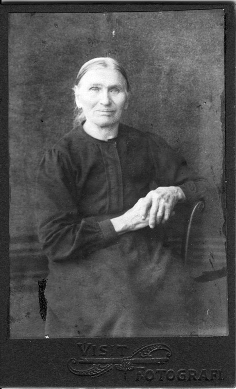 Anna Martha Eriksdotter 1838 - 1925, gift med L...