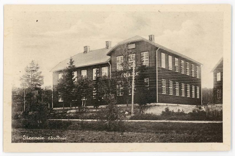 Framsida: Stensele skolhus