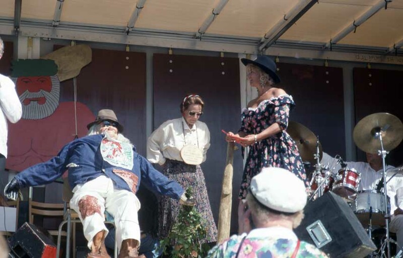 Vildmannakröning i juli 1990