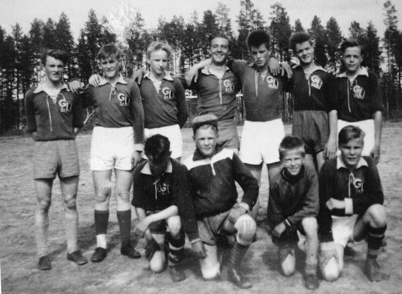 Pojklag (Gunnarns IK) från perioden 1953-55