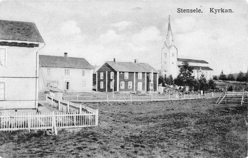 Framsida: Stensele. Kyrkan