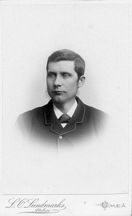 Johannes Larsson född i Skarvsjöby, 1854 - 1915.