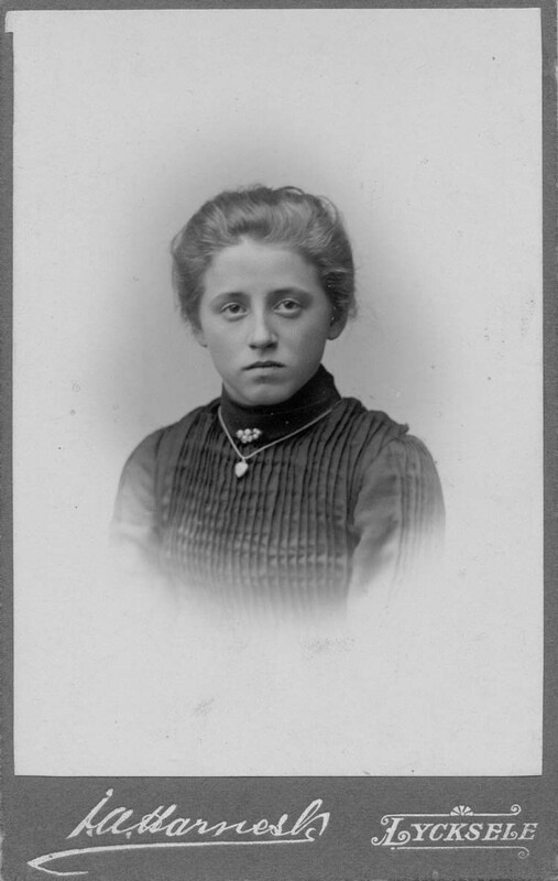 Hildur Nilsson 1888 - 1928 , Björkberg