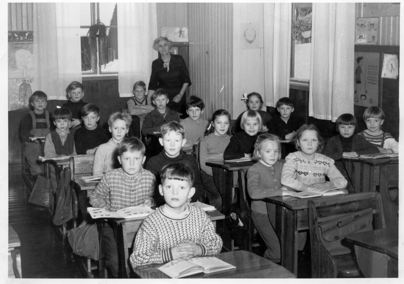 Klass 1-2 1956-1957 Skarvsjöby