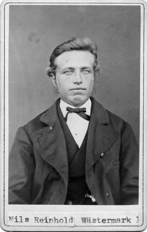 Nils Reinhold Johansson Wästermark 1858-06-27, ...