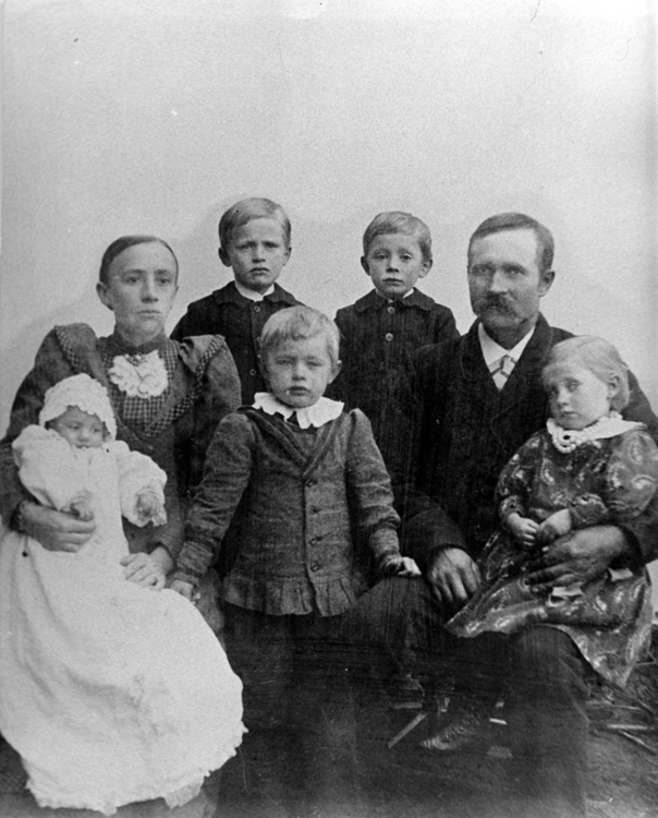 Familjen Stenvall i Stensele