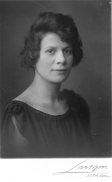 Hanna Eugenia Karlsson, 1898 - 1963.