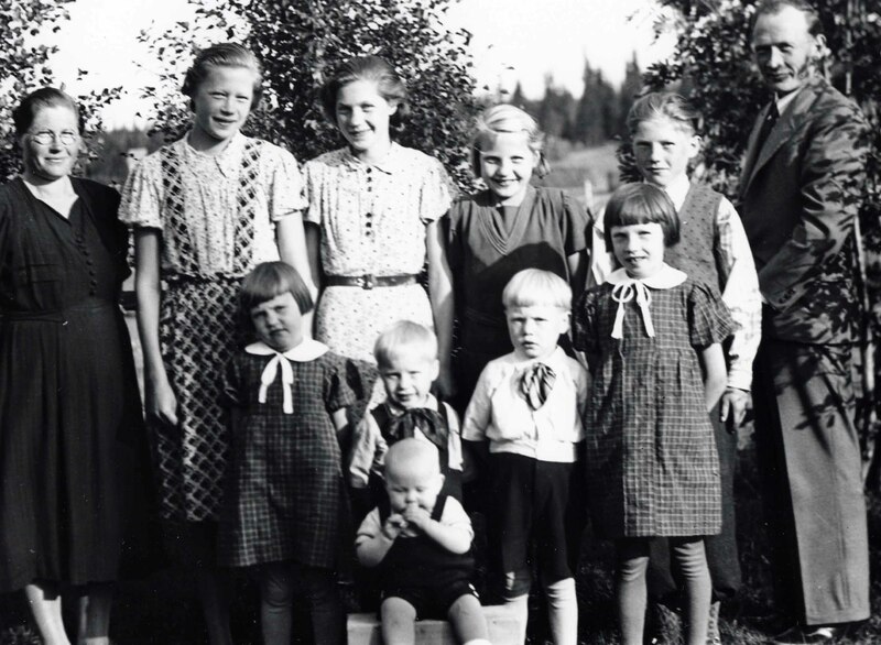 Familjen Johan Lindberg i Långsjöby