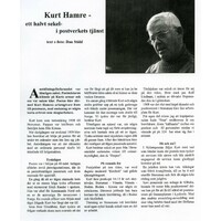 Skn Stou_DS_DR019 - Kurt Hamre - ett halvt sekel i postverkets tjänst