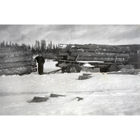 Skn Stou_TH_DR004 - Skogsavverkning - vinterlandskap