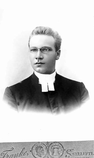 Kapellpredikant Elis Björkman.