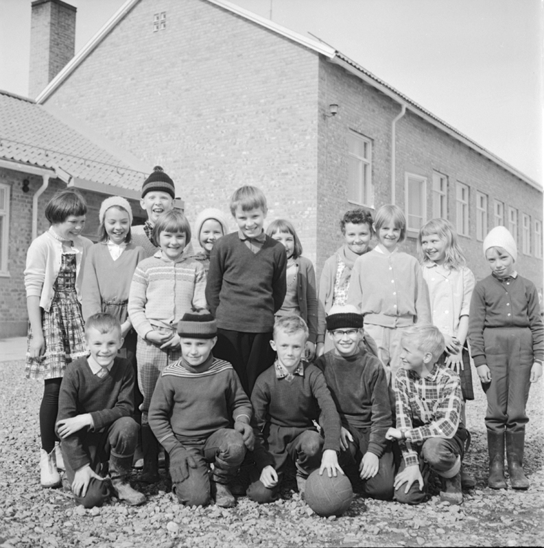 Klass 4 Dalasjö skola 1962.