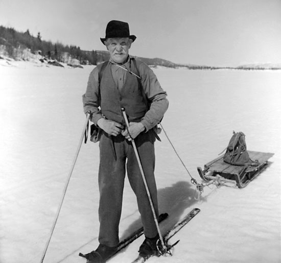 Isak Larsson var en inbiten fiskare
