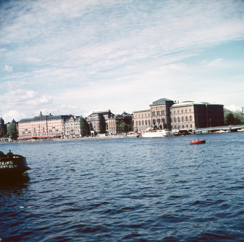 Grand Hotel och Nationalmuseum Östermalm.