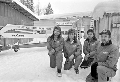 HF PLÅT AB H. Fredriksson, 1990-01-30.