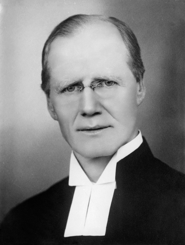 Kyrkoherde Olof Genberg.