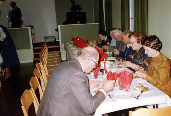 De gamlas dag i Järvsjö kapell - Filadelfia 1978.