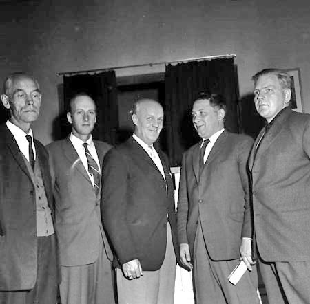 SAP- styrelse i Vilhelmina, 1961.