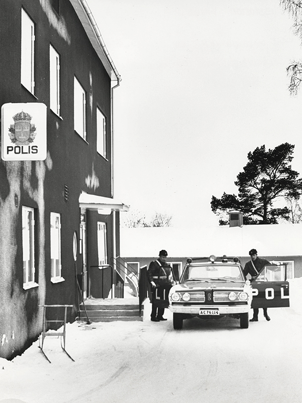 Vilhelmina Polisstation. F.d. Järnvägshotellet ...