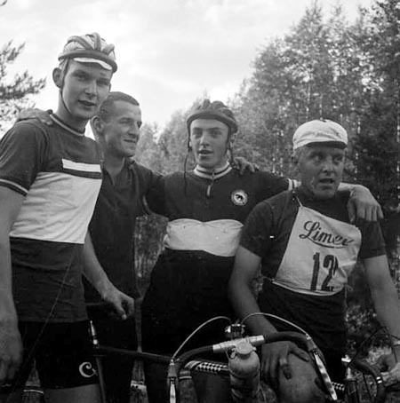 Volgsjöloppet på cykel, 1960.