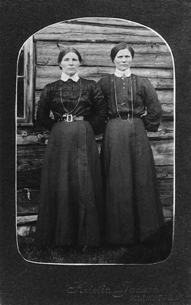 Två systrar i Kittelfjäll:
