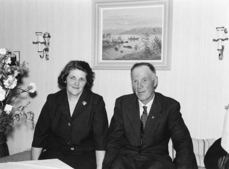 Ingrid och Holger Stenbom, Järvsjöby.