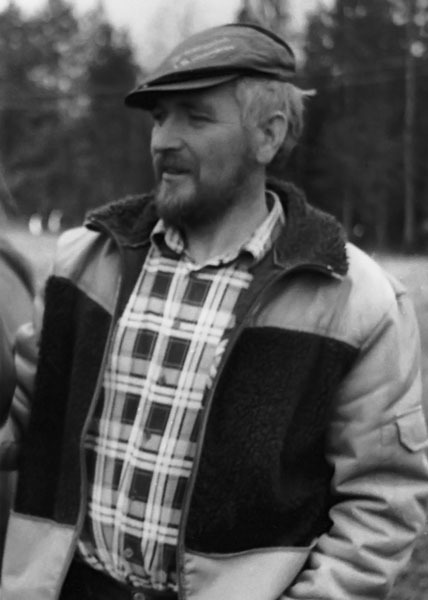 Porträtt på bonden Hans Arne Vinberg, Laxbäcken.