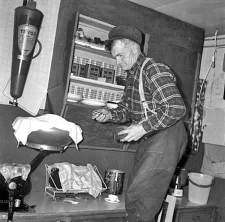 Brynolf  Gavelin i Aronsjö, 1959.