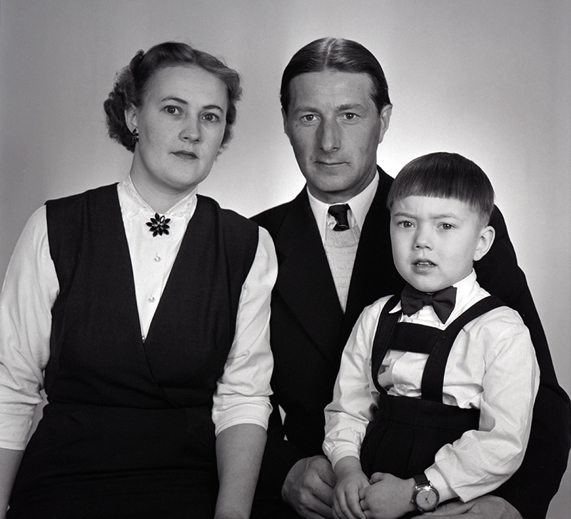 Familjen Blomdahl, Rismyrliden 1955.