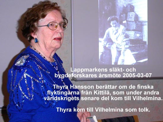 Tyra Hansson i  Vilhelmina: