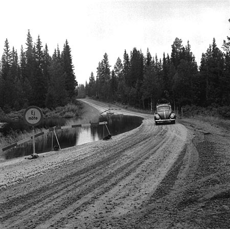 Översvämning, Vilhelmina, 1960.