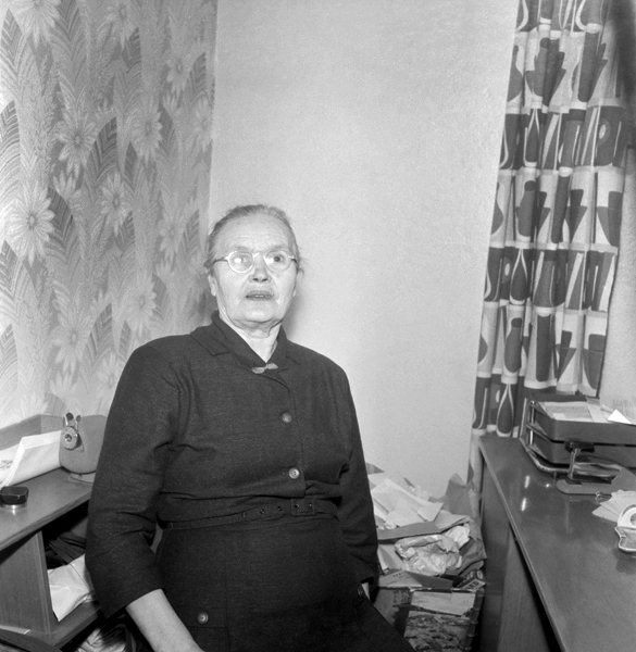 Ottilia Nyman 70 år 28/3 1957.