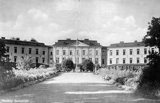 Hessleby Sanatorium vid Mariannelund i Småland.