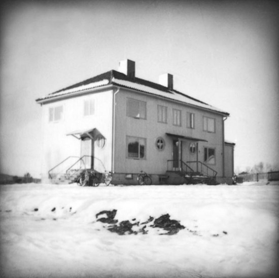 Läkarbostaden i Vilhelmina, 1947. 