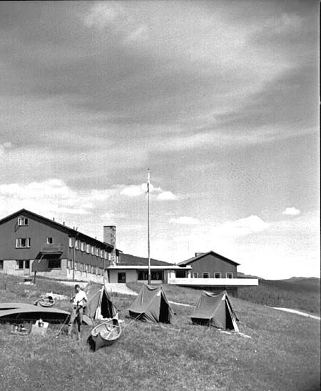 Kanotturer i Kittelfjäll, 1960.