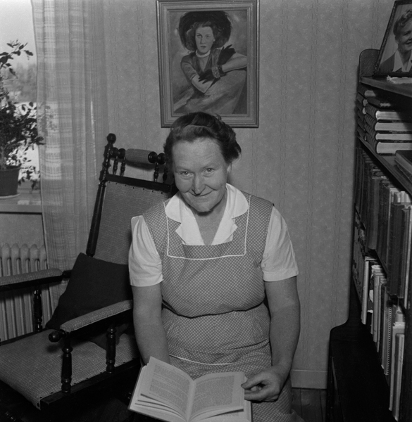 Agda Nordvall 60 år den 22 Augusti 1963.