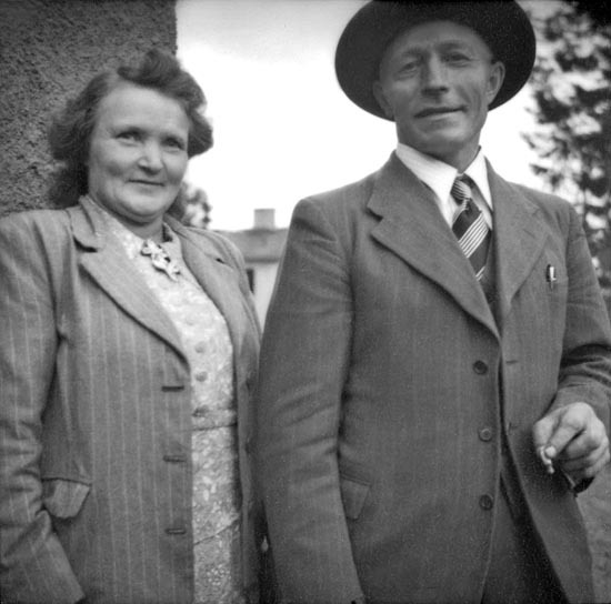 Hjalmar Olofsson och hans hustru