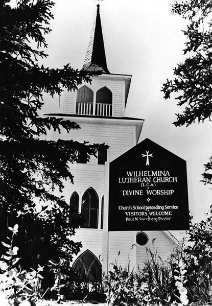 Wilhelmina Lutheran Church, Alberta, Canada.